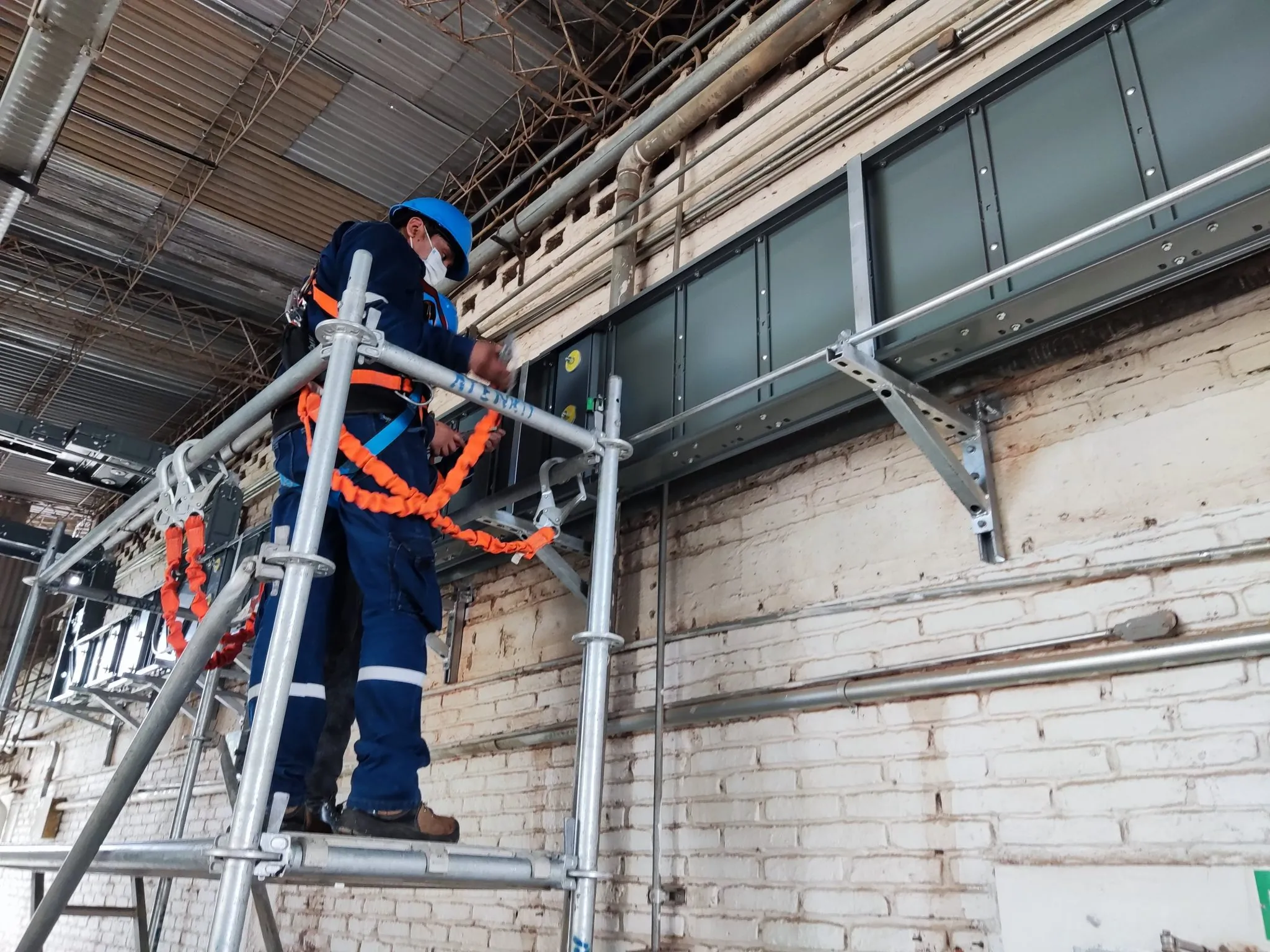 Reemplazo de Ductobarra en Planta Kimberly Clark — Santa Cruz